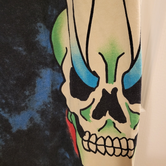 Ed Hardy Blue Graphic Sweatpants - Picture 3 of 12